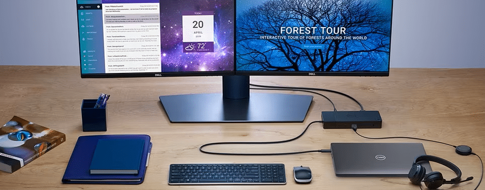 Boost Your Workspace with Dell's Monitor-Dock Combinations
