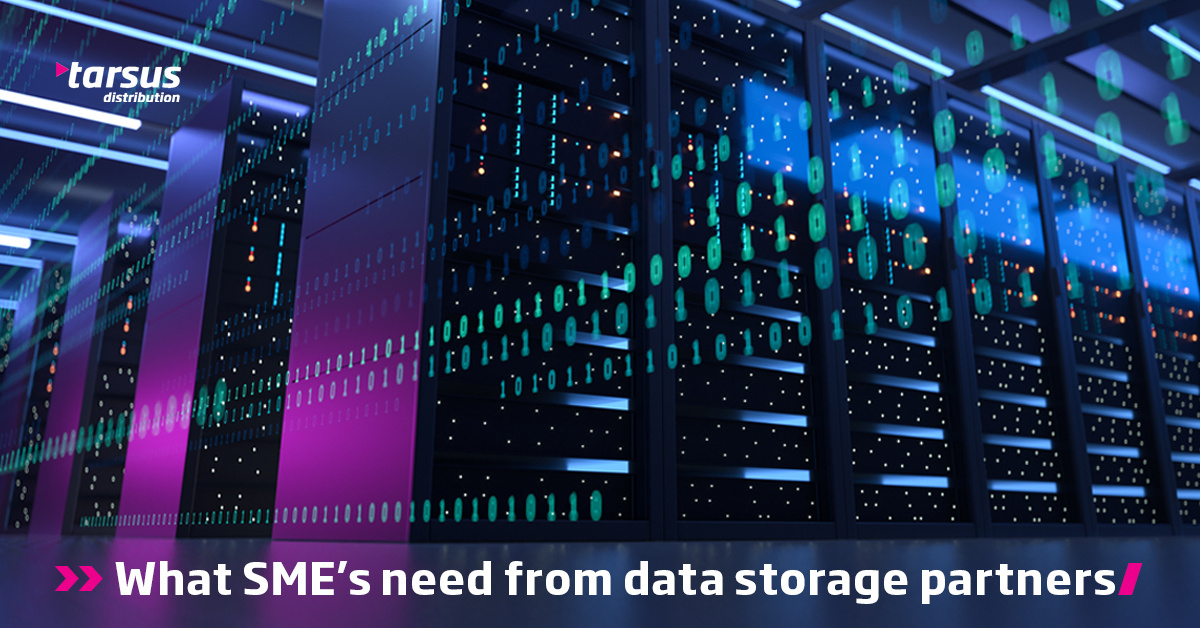 What SME's need from data storage partners